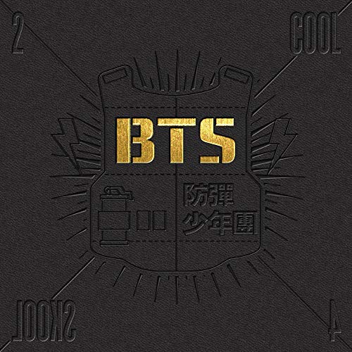 Portada de 2 Cool 4 Skool, sencillo debut de la boy band surcoreana BTS