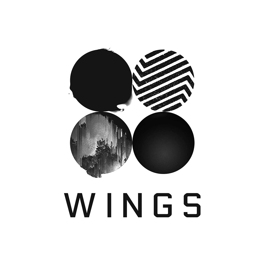 Portada de WINGS, el segundo álbum de estudio del grupo surcoreano BTS.